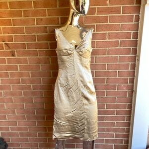 NWT silk slip Ann Taylor fancy midi dress